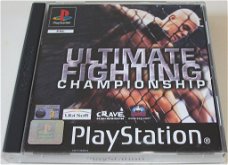 PS1 Game *** ULTIMATE FIGHTING CHAMPIONSHIP ***
