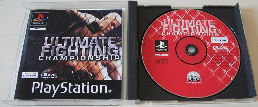 PS1 Game *** ULTIMATE FIGHTING CHAMPIONSHIP *** - 3