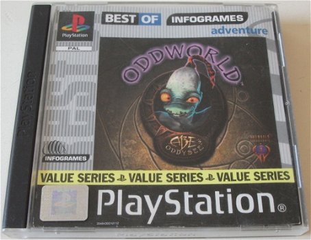 PS1 Game *** ODDWORLD *** Abe's Oddysee - 0