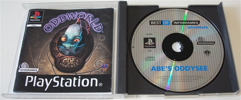 PS1 Game *** ODDWORLD *** Abe's Oddysee - 3