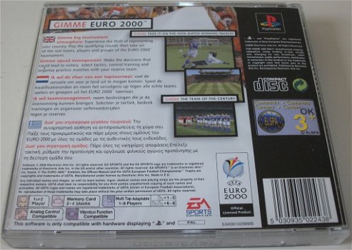 PS1 Game *** EURO 2000 *** - 1