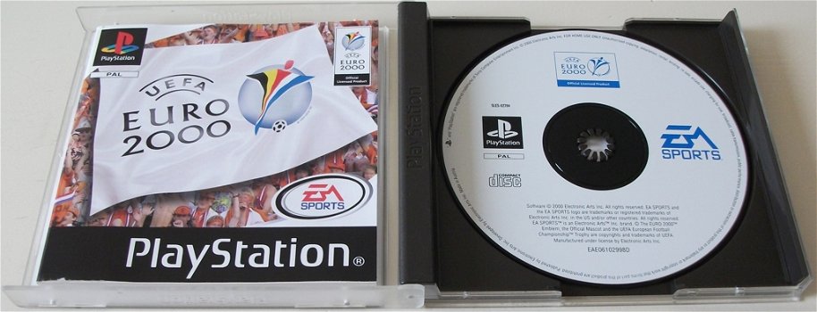 PS1 Game *** EURO 2000 *** - 3