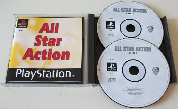 PS1 Game *** ALL STAR ACTION *** - 3