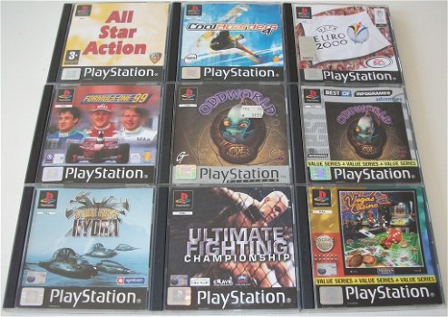 PS1 Game *** ALL STAR ACTION *** - 4