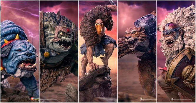 Iron Studios Thundercats mutant villains statue set - 6