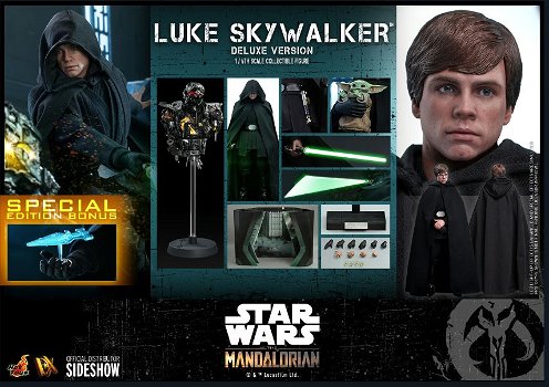 Hot Toys The Mandalorian Luke Skywalker Deluxe Special Edition DX23 - 0