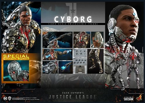 Hot Toys Zack Snyder's Justice League Cyborg Special Edition TMS057 - 5