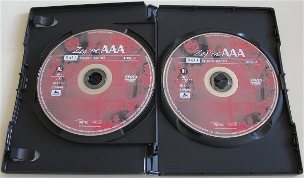 Dvd *** ZEG 'NS AAA *** 2-DVD Boxset Deel 1 Seizoen '82/'83 - 3