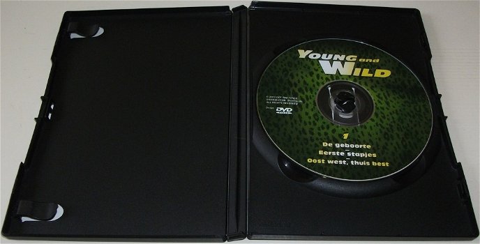 Dvd *** YOUNG AND WILD *** Deel 1 - 3