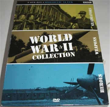 Dvd *** WORLD WAR II COLLECTION *** 8-DVD Boxset *NIEUW* - 0