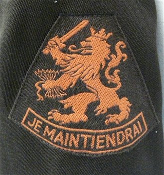 Uniform DT63 (Jas&Broek) 41 LtBrig/Mechbrig, Regt Technische Troepen, KL, maat 49-78/80, 1986/87.(1) - 3