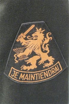 Uniform DT63 (Jas&Broek), Adjudant, Regiment Technische Troepen, KL, maat: 57-90x80, jaren'80.(Nr.1) - 3