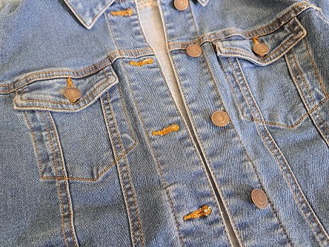 Vero Moda Denim Spijkerjas Spijkerjack Jacket Maat XS - 3