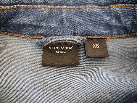 Vero Moda Denim Spijkerjas Spijkerjack Jacket Maat XS - 6