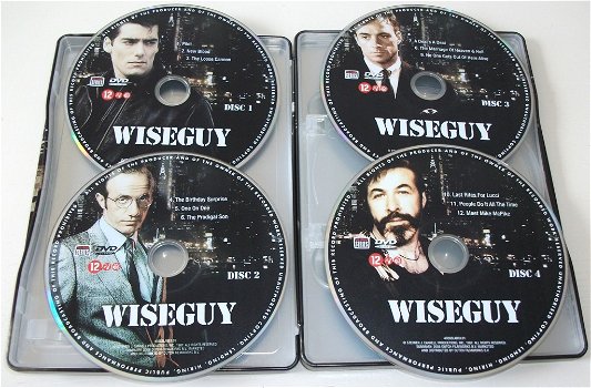 Dvd *** WISEGUY *** 4-DVD Boxset Steelbook Seizoen 1 Part One - 3