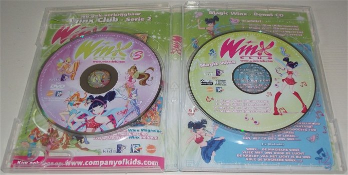 Dvd *** WINX CLUB *** Deel 3: 2-Disc Boxset Inclusief CD - 3