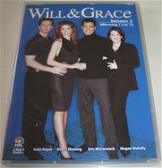 Dvd *** WILL & GRACE *** Seizoen 5: Aflevering 1 - 12