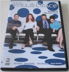 Dvd *** WILL & GRACE *** Seizoen 4: Aflevering 1 - 6