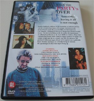 Dvd *** WHEN THE PARTY'S OVER *** - 1