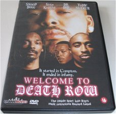 Dvd *** WELCOME TO DEATH ROW ***