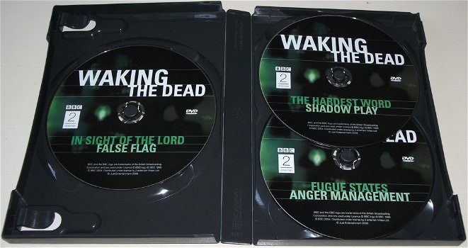 Dvd *** WAKING THE DEAD *** 3-DVD Boxset Seizoen 4 - 3