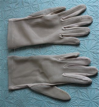Brocant paar handschoenen - 3