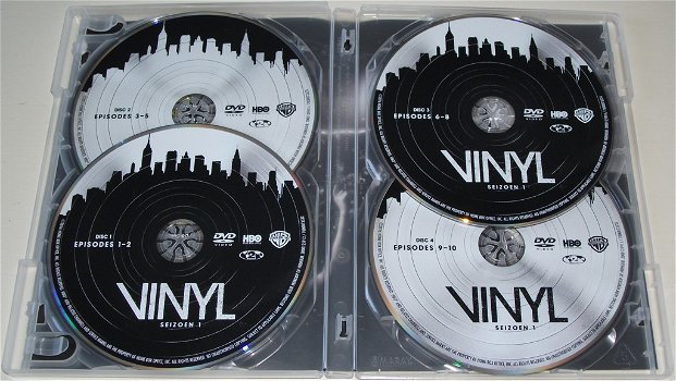 Dvd *** VINYL *** 4-DVD Boxset Seizoen 1 - 3