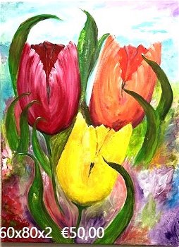 Tulpen Schilderijen - 0