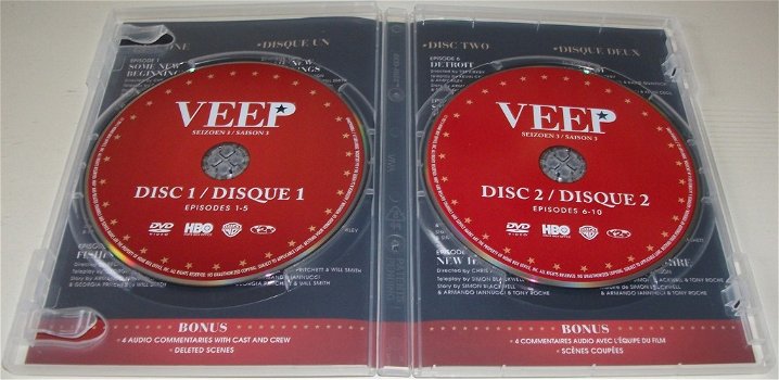Dvd *** VEEP *** 2-DVD Boxset Seizoen 3 - 3