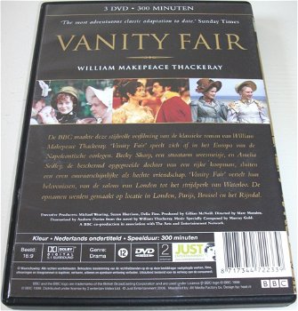 Dvd *** VANITY FAIR *** 3-DVD Boxset Mini-Serie BBC - 1