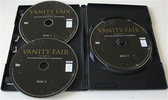 Dvd *** VANITY FAIR *** 3-DVD Boxset Mini-Serie BBC - 3