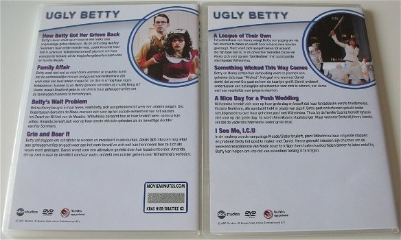 Dvd *** UGLY BETTY *** 2-DVD Boxset Seizoen 1: Deel 1 - 4