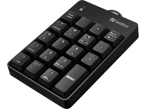 USB Wired Numeric Keypad USB Bedraad Numeriek Toetsenbord - 0