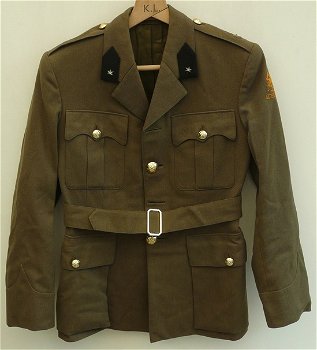 Uniform DT (Jas&Broek), Officier, Technische Troepen, Koninklijke Landmacht, 1958. - 0