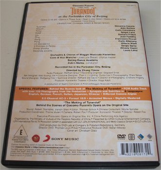 Dvd *** TURANDOT *** At the Forbidden City of Beijing - 1