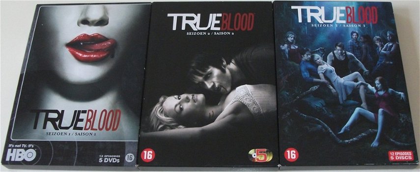 Dvd *** TRUE BLOOD *** 5-DVD Boxset Seizoen 2 - 4
