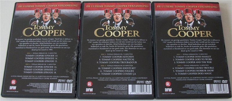 Dvd *** TOMMY COOPER *** 6-DVD Boxset De Ultieme Verzameling - 4