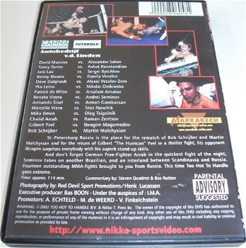 Dvd *** TOO HOT TO HANDLE V *** Mix Martial Arts - 1