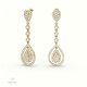 Radiant Glamour: Diamond Hoop Earrings for Effortless Elegance - 0 - Thumbnail