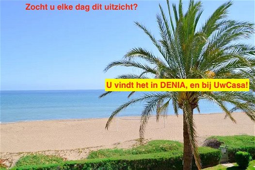 Uw eigen Appartement in DENIA direct aan zee en zandstrand met garageplek en - 0