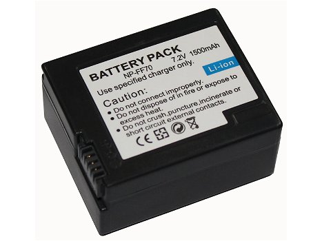 Buy SONY NP-FF70 SONY 7.2V 1500mAh Battery - 0
