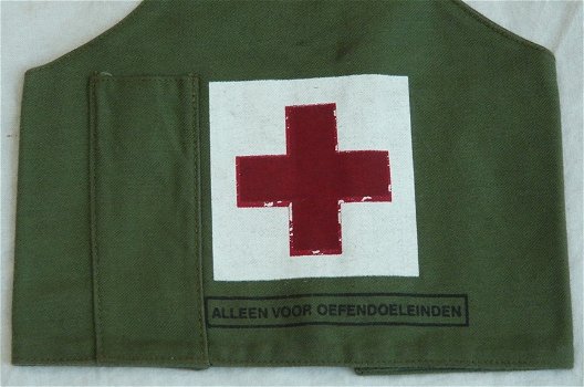 Armband / Schouderband / Armlet, Oefen, MGD, Koninklijke Landmacht, jaren'80.(Nr.4) - 1