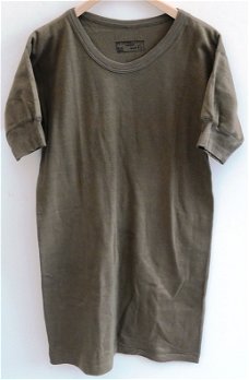 Hemd, Onderhemd, korte mouw, Koninklijke Landmacht, MvO, maat: 6, 1954.(Nr.1)