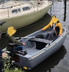 Fun Yak Coraline met een Minn Kota Endura 55 max