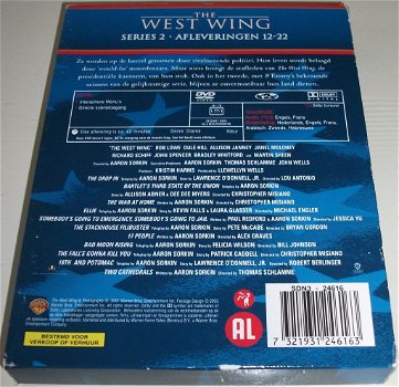 Dvd *** THE WEST WING *** 3-DVD Boxset Seizoen 2: Afl 12-22 - 1