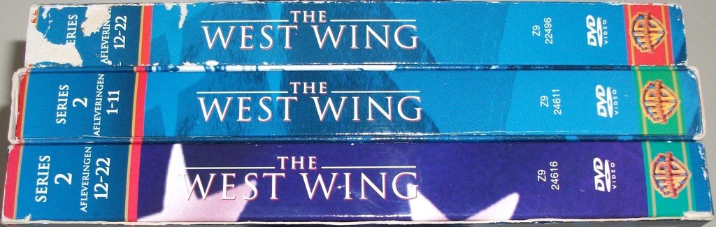 Dvd *** THE WEST WING *** 3-DVD Boxset Seizoen 2: Afl 1-11 - 5