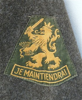 Overjas, Jas, Uniform VT, MvO, Koninklijke Landmacht, maat: 47, jaren'50.(Nr.3) - 3