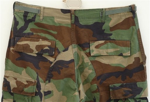 Broek, Trousers Hot Weather Combat, Korps Mariniers, M81 Woodland Camo, maat 6775/7989, jaren'90.(1) - 4