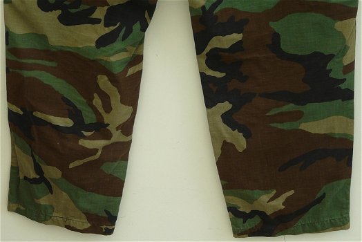 Broek, Trousers Hot Weather Combat, Korps Mariniers, M81 Woodland Camo, maat 6775/7989, jaren'90.(1) - 5