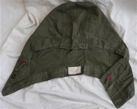 Capuchon, Jas / Parka, Buiten, Gevechts, M58, Koninklijke Landmacht, jaren'50/'60.(Nr.1) - 5